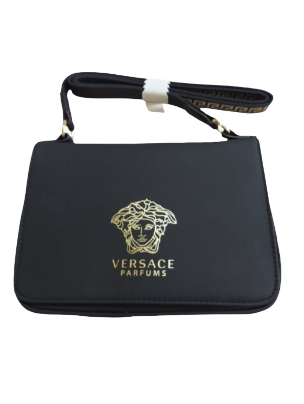 Versace Parfums Expandable Crossbody Bag NWOT